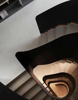VIKO Meilleures ventes Villa de luxe Escalier incurvé Escalier incurvé Utilisation intérieure des escaliers rotatifs
