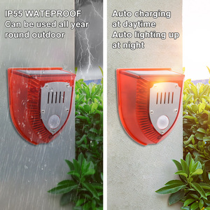 Nhà Máy Bán buôn ngoài trời năng lượng mặt trời động vật Repeller không thấm nước cảm biến chuyển động với Dog Bark & gunshot âm thanh và flash răn đe - Product Image 6