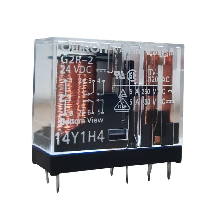 Relay G2R-2 dc24 nhỏ trung gian điện Relay chung Relay thiết bị đầu cuối cho in ấn chất nền từ yamat