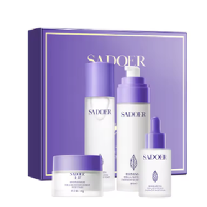 Ensemble de Soins de la Peau SADOER en Gros : Éclaircissant, Hydratant et Blanchissant, Idéal pour les Hommes qui restent éveillés tard – Kits Faciaux - Product Image 3