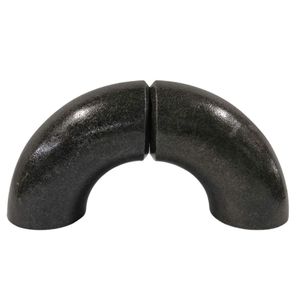 1 1/4 "42.3 מ dn32 32a sch 80 90 מעלות צינור המרפק מתאים רדיוס ארוך חלקה a106 sch80 lr מרפק - Product Image 1