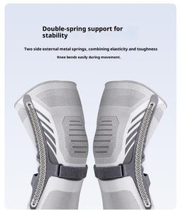 Genouillères de compression sportives en gros pour hommes et femmes, soutien élastique pressurisé pour la gym, le fitness, le volleyball, genouillère orthopédique - Product Image 2