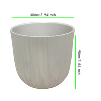 Fabrieksgroothandel 4 inch succulenten pot, op maat gemaakte imitatie keramiek plastic tuin buiten goedkope prijs plastic potjes