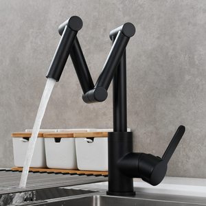 Rubinetto di riempimento per lavello da cucina pieghevole a doppio giunto oscillante sopra il rubinetto della cucina - Product Image 1