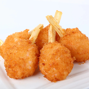 Palitos de Camarón Crujientes para Freír al Aire, Snack de Mariscos Congelados para Tiendas de Conveniencia, Snack Saludable de Mariscos, Palitos de Camarón - Product Image 2