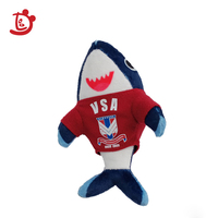 Usine de jouets chinoise, vente en gros, animaux en peluche doux personnalisés, jouets en peluche pour bébé, requin baleine kawaii