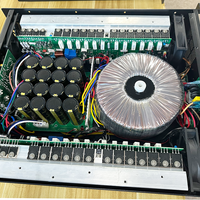 Profesyonel Sınıf H CA Devreli 2*1500W Güç Amplifikatörü, Yüksek Kaliteli Ses Çıkışıyla, Açık Hava Sahne Partileri İçin Uygundur.