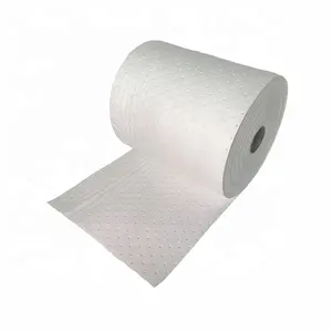 Dimpled perforated 40cm*50m standard oil fuel absorbent rolls