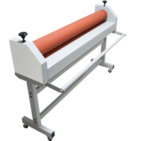 Laminateur à froid grand format TS-1300 de 1300 mm, manuel ou électrique (en option), sans bulles, pour vinyle, photos et affiches, avec support