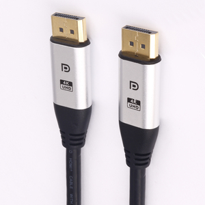 Cable <span class=keywords><strong>DisplayPort</strong></span> <span class=keywords><strong>a</strong></span> DP de Alta Calidad, Nuevo, con Molde Metálico LJ 8K - Product Image 5