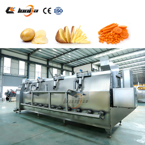 Machine de Blanchiment Alimentaire à Convoyeur Spirale à Manipulation Douce pour Chips de Banane, <span class=keywords><strong>Épinards</strong></span> et Champignons - Product Image 6