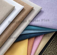 Porte-documents de luxe A4 A5 avec anneaux, couverture en tissu de lin, dossier pour menus de restaurant, classeur à feuilles mobiles en tissu