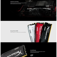 FURY DDR4 3200MHz 16GB Desktop RAM Memory CL15 DIMM 288-pin Desktop Internal Memory for Gaming