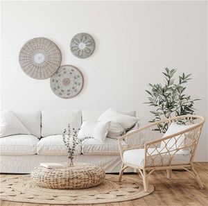 Hamac à fruits en macramé avec crochets Décoration plaque murale ronde Décorations <span class=keywords><strong>de</strong></span> salle à manger Étagère Décoration <span class=keywords><strong>de</strong></span> planche <span class=keywords><strong>de</strong></span> surf marron Plateau <span class=keywords><strong>de</strong></span> mer - Product Image 5