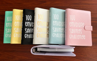 Nouveau design très demandé : Carnet de budget A5 avec 100 enveloppes pour le défi d'épargne, doté de pochettes numérotées
