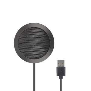 ไมโครโฟนตั้งโต๊ะแบบ USB สำหรับร้องคาราโอเกะ ไมค์ USB แบบมีสายขนาดเล็กสำหรับคอมพิวเตอร์และมือถือ ไมโครโฟนตั้งโต๊ะทันสมัยทำจากโลหะ - Product Image 1