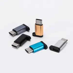 Адаптер Micro USB «Мама»-«папа» типа C