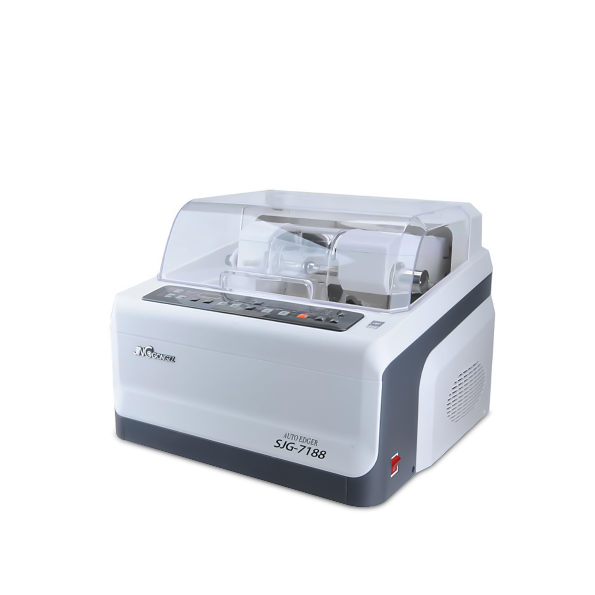 lens edger machine with frame tracer