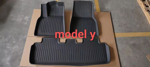 Tapis de voiture KADDEN toutes saisons de luxe en TPE, ensemble complet 3 pièces pour Tesla <span class=keywords><strong>Model</strong></span> <span class=keywords><strong>S</strong></span> <span class=keywords><strong>Plaid</strong></span> 2022, tapis de coffre - Product Image 5