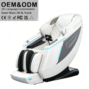 Silla <span class=keywords><strong>de</strong></span> Masaje Corporal Completo <span class=keywords><strong>de</strong></span> Gravedad Cero con Calefacción, Escaneo Corporal por Voz 3D Deluxe, Tecnología Inteligente SL Track, Directo <span class=keywords><strong>de</strong></span> Fábrica 2026 - Product Image 1
