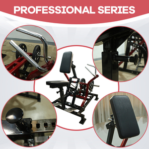 Venta Directa de Fábrica: Máquina de Entrenamiento de <span class=keywords><strong>Brazos</strong></span> y Espalda para Gimnasio Comercial, de Sentado y de Baja Resistencia, con Carga de Discos para Entrenamiento de <span class=keywords><strong>Fuerza</strong></span> - Product Image 4