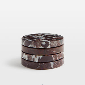 Posavasos de mármol Rosso Levanto - Product Image 3