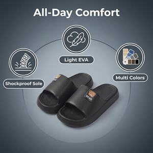 Pantuflas Deportivas para Hombre, Diseño Evergreen, Punta Abierta, EVA Antideslizante, Transpirables, Impermeables y Acolchadas, para Interiores y Exteriores - Product Image 4