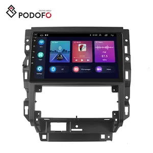 Podofo 9 pouces Android 11 Autoradio pour VW Golf 2004-2008/Bora 2004-2006 Autoradio Carplay Android Auto GPS Wifi Hifi Audio FM