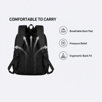 Sac à dos unisexe grande capacité pour ordinateur portable, en nylon résistant à l'eau, avec fermeture éclair, tendance, pour étudiants, en polyester, idéal pour les voyages transfrontaliers