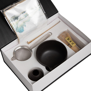 Juego de Té Matcha con Batidor de Bambú, 5 Piezas, Ecológico, Moderno, con Tazón de Cerámica y Boquilla - Product Image 6