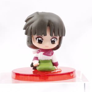 Lot de 4 figurines miniatures en PVC de 4 cm <span class=keywords><strong>Higurashi</strong></span> <span class=keywords><strong>Kagome</strong></span> Miroku Sesshoumaru, figurines d'anime, jouets de jeu de boîte surprise Gachapon, prix de jeu - Product Image 6