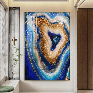 Décoration murale islamique personnalisée, impression HD, ambiance haut de gamme, décoration d'entrée, art mural, peinture en porcelaine cristalline, LED - Product Image 5