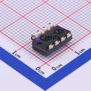 DM-04-V DIP Switch SMD-8P,6.2x11.1mm Switch ( Number of Switch Sections: 4 )( Lead Spacing: 2.54mm ) - Product Image 2