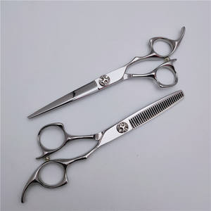 Ciseaux de coiffure professionnels en acier inoxydable 440C JK-6.0 pouces, lame tranchante, manche long, ciseaux plats pour stylistes - Product Image 4