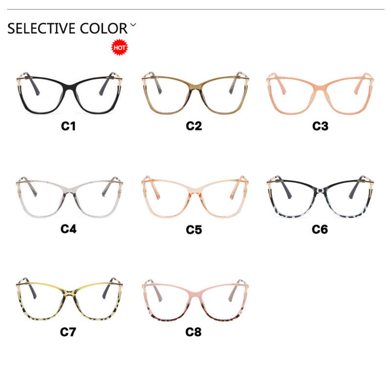 Nouvelle mode rétro myopie cadre lunettes de créateur optique