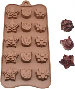 Heat Resistant Silicone Kitchen Baking Candy Cake Chocolate Mold