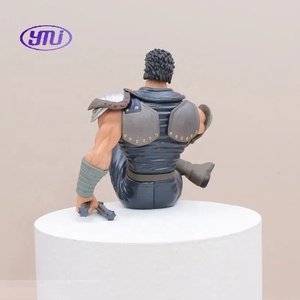 Figurine Manga 13CM Poupées Poing de l'étoile du Nord Kenshiro PVC Bouchon de Nouilles Assis Dessin Animé Jouets Figure Anime - Product Image 5