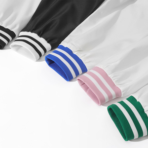 Giacca da Baseball Unisex Personalizzata all'Ingrosso <span class=keywords><strong>Felpa</strong></span> Casual da Uomo <span class=keywords><strong>con</strong></span> <span class=keywords><strong>Cappuccio</strong></span> Neutra Personalizzabile - Product Image 5