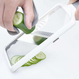 Nuevo Cortador de Verduras Ajustable de Acero Inoxidable, Mandolina Multifuncional, Rebanador Manual de Verduras - Product Image 6