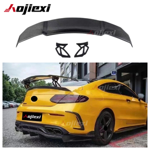 V Style Carbon Fiber Rear Tail <strong>Spoiler</strong> Wing for Mercedes Benz W205 C43 C63 W213 E53 E63 <strong>Coupe</strong> Trunk Racing GT <strong>Spoiler</strong> Wing - Product Image 1