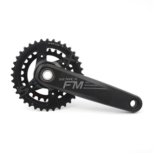 Juego de Bielas <span class=keywords><strong>para</strong></span> Bicicleta de Montaña SENICX, 170 mm, 104 BCD, Eje Aerodinámico Integrado Hueco, Forjado y Mecanizado, Plato de 36-26T - Product Image 4