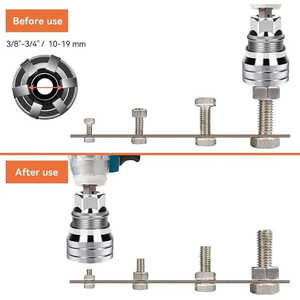Llaves de Tubo Universales Ajustables, Herramientas Multifuncionales de 10-19 mm, Ajuste Automático, Amplia Compatibilidad con Brocas - Product Image 2