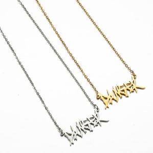 Collana Personalizzata Segno Zodiacale Leone <span class=keywords><strong>Astrologia</strong></span> 12 Costellazioni Lettera Antica Inglese Ariete Regalo - Product Image 4