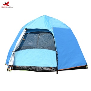 Fully Automatic Multiplayer Double Layer One Bedroom Hexagonal <b>Tent</b> Oxford Waterproof Outdoor Camping <b>Tent</b> RTS Bulk Mixed Order - Product Image 1
