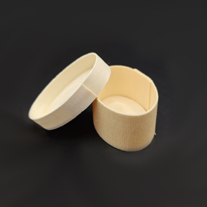 Boîte alimentaire en bois biodégradable, boîte à pâtisserie jetable en bois, emballage écologique pour gâteaux, boîte cadeau pour boulangerie - Product Image 1
