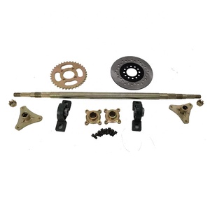 Assale Posteriore Completo per Go-Kart da 1000mm 850mm con Kit Freno a Disco Idraulico a Leva a Pedale per Karting, ATV, <span class=keywords><strong>Quad</strong></span> e Moto da Cross - Product Image 3