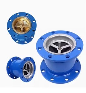 Clapet anti-retour silencieux en fonte ductile avec disque en caoutchouc à faible <span class=keywords><strong>bruit</strong></span> pour système de canalisation et équipement de lutte contre l'incendie - Product Image 3