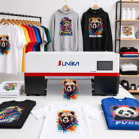 Nouvelle imprimante jet d'encre double tête A3 haute vitesse entièrement automatique pour T-shirts DIY, machine d'impression de logos en cristal DTF/DTG