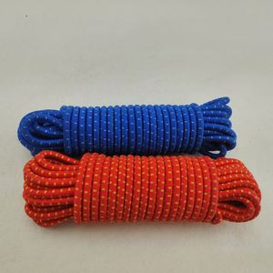 Cuerda Elástica de Látex de 100m, Colorida, Tejida, Ajustable, para Fitness, Trampolín, Salto Bungee - Product Image 2