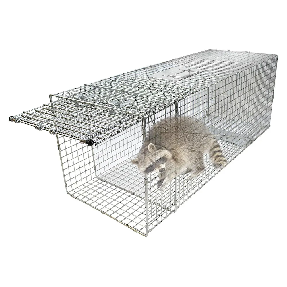 32inch Collapsible Live Animal Trap Catch Humane Rodent Cage